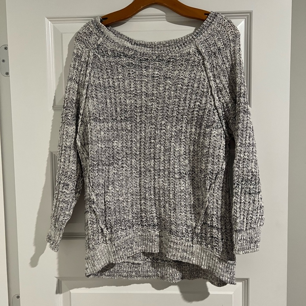 Free People Size Small Gray Sweater